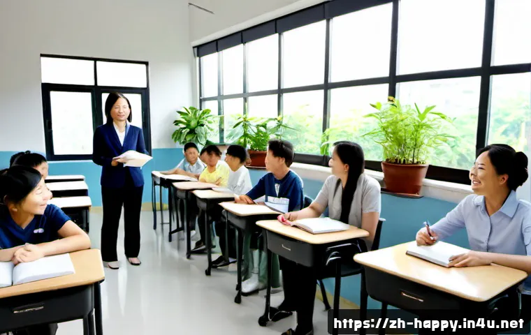 행복을 위한 강의 추천 - Photorealistic uplifting lecture recommendation concept, a warm and approachable middle-aged female ...